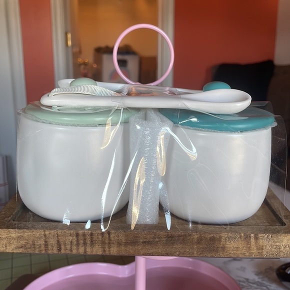 Rae Dunn Fudge and Caramel Set - Picture 3 of 3